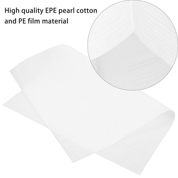 Luxshiny 100Pcs Packing Bubble Bags PE Film for Protecting Fragile Items