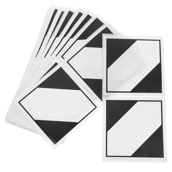 Luxshiny 100Pcs Adhesive Shipping Labels for Decor Multipurpose Durable Transport Stickers