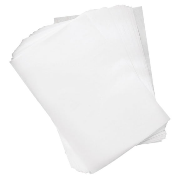 Luxshiny White Cake Roll Wrapping Paper Sheets for Safe and Secure Packaging, 100 Pieces