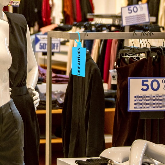 Luxshiny 100pcs Cable Labels Tags Shipping Labels Multi-color PP Easy To Install