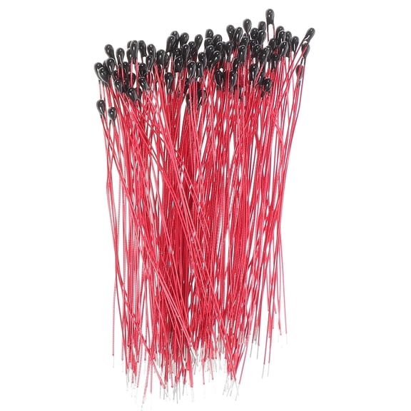 Luxshiny 100Pcs Negative Temperature Coefficient Thermistor Resistors with Thickened Insulating Layer