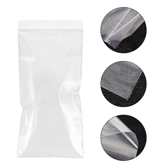 Luxshiny 100pcs Transparent PE Clear Phone Bags for Shipping General Users