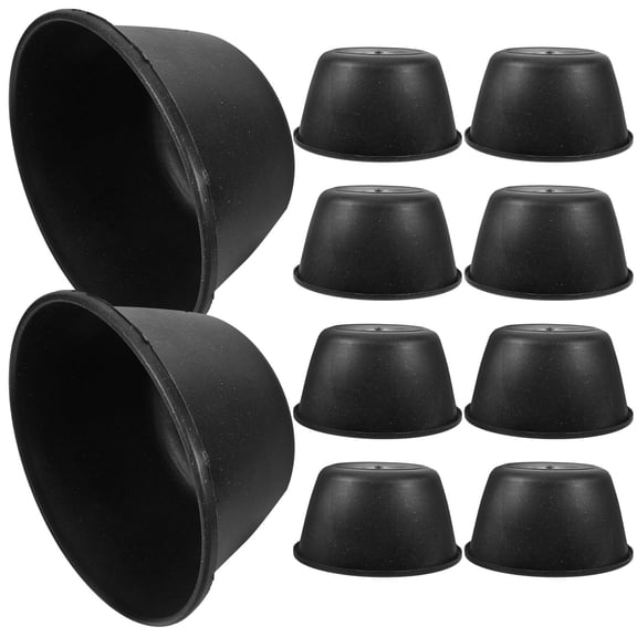 Luxshiny 10Pcs Lightweight Black Hat Shaper for Hat Storage and Perfect Shape Maintenance