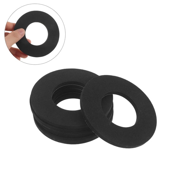 Luxshiny 10Pcs Black Ski Boot Ankle Padding Foam Inserts Easy Install Cushioned Pads for Winter Sports