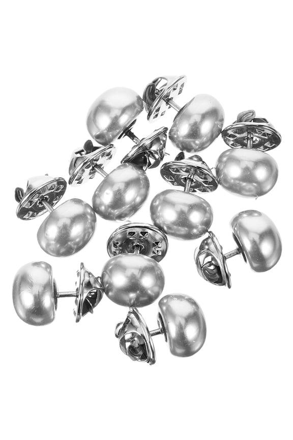 10Pcs Button Pins No Sew Decorative Pins for Dress Cardigan Collar Clip