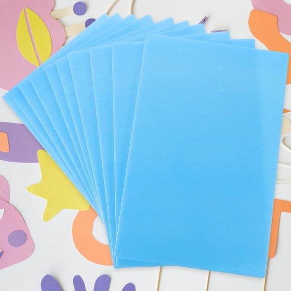 Luxshiny PVC Foam Board Blue for DIY Projects and School Crafts 10Pcs