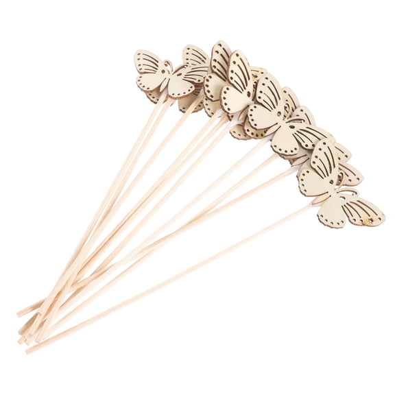 Luxshiny 10Pcs Diffuser Sticks Fragrance Diffusion Scent Sticks Khaki Wood Family