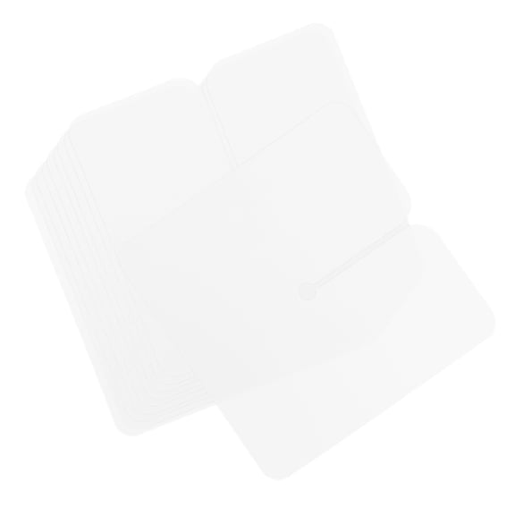 Luxshiny 10Pcs Hair Extension Protector Shield White for Salon and Home Use