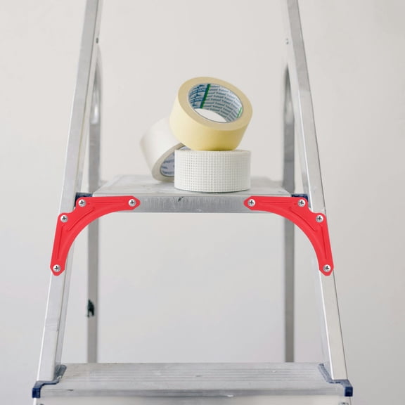 Luxshiny 10Pcs Ladder Corner Brace Fixed Angle Bracket for Step Ladder Support