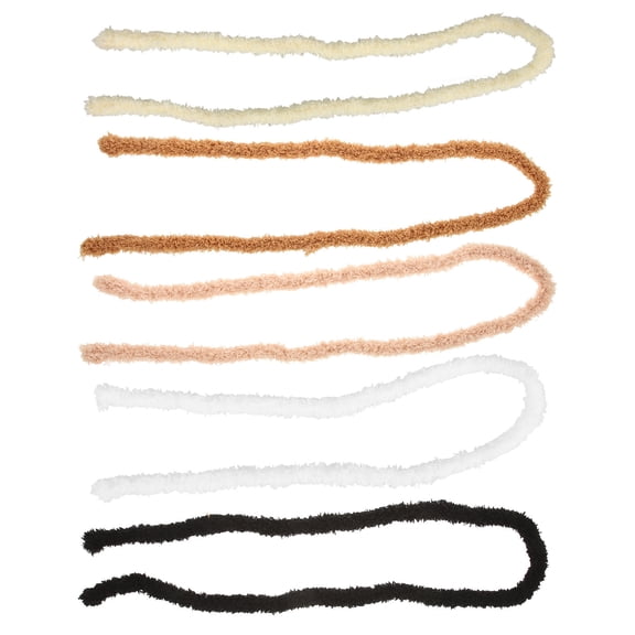 Luxshiny 10-Pack Brown Pipe Cleaners Chenille Stems for Crafts, Twisting Sticks, and Car Accessories Supplies