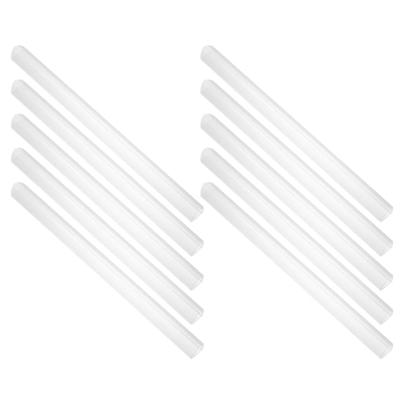 Luxshiny 10Pcs Slide Grip Spine Bars Plastic Binding Bars for Office File Organization