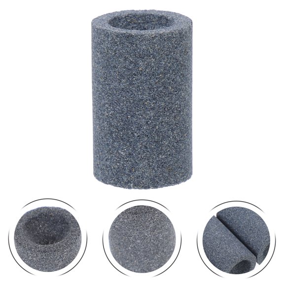 Luxshiny 10Pcs Small Sharpening Stones Grinding Wheel Grey for Dart Maintenance
