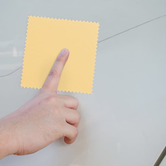 Luxshiny 10Pcs Yellow Buffing Towels Cloth Car Wax Towels for Polishing and Wax Application