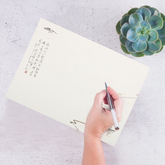 Luxshiny 10Sets Retro Stationery Paper Pack Elegant Letter Paper for Expressing Emotions