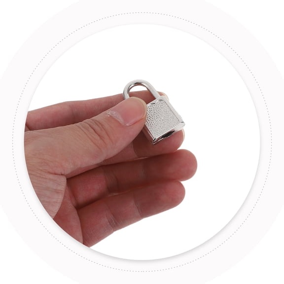 Luxshiny 10 Sets Small Metal Padlocks with Keys for Travel Suitcases, Backpacks, Lockboxes, and Secure Storage