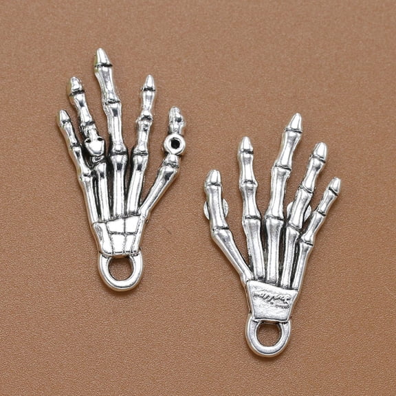 Luxshiny 10pcs Alloy Charms for Jewelry Making, Crafting Necklace Accessories, Beads and Pendants Set