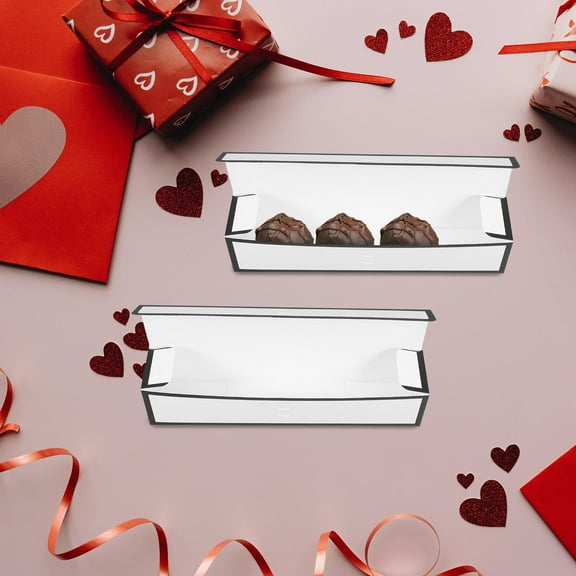 Luxshiny 10pcs Goodie Boxes Multi Paper With Portable Convenience For Weddings