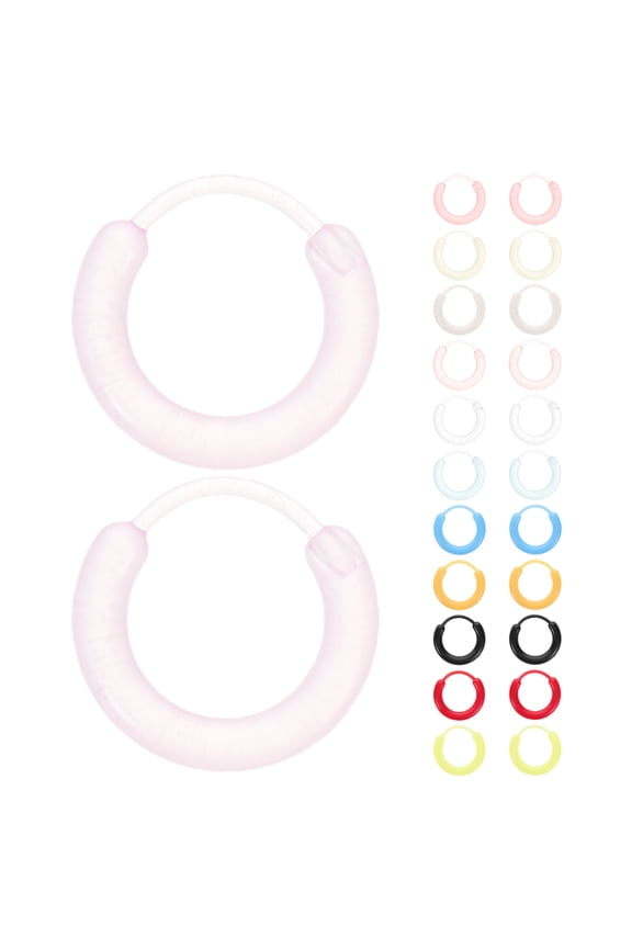 12 Pairs Resin Earrings Set for Women, Fashion Jewelry in Assorted Colors, Casual Everyday Wear Accessories