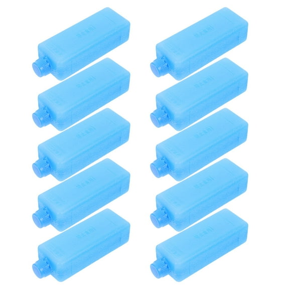 Luxshiny 12-Pack Sky- Freezer Ice Blocks for Cooler Bags, Travel, and Lunch Box