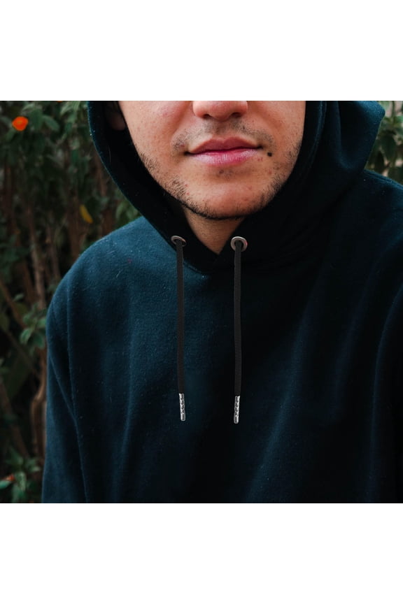 12Pcs Hoodie String Replacement with Metal Sealed Tips for Outdoor Sweatpants and Jackets