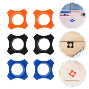 Luxshiny 12Pcs Mic Anti Rolling Rings High Elasticity Rubber Handheld Microphone Accessory