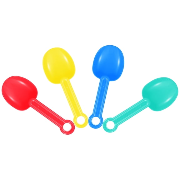 Luxshiny 12Pcs Sand Dredging Shovel Assorted Colors Durable Material Perfect for Beach Fun