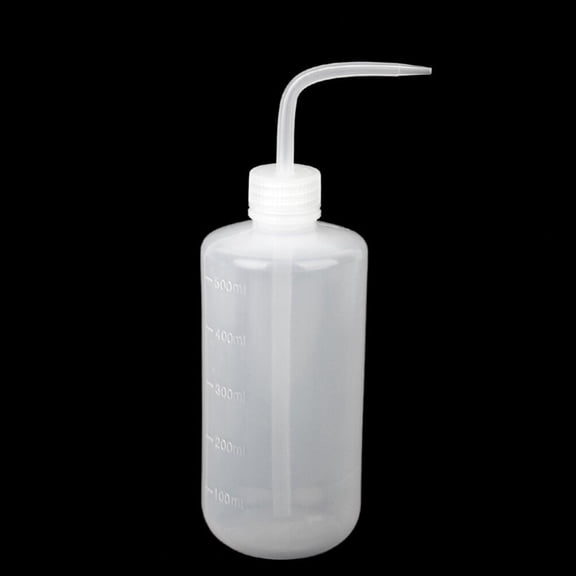 Luxshiny 12Pcs White Garden Watering Bottle with Scale Marked Surface for All Plant Types