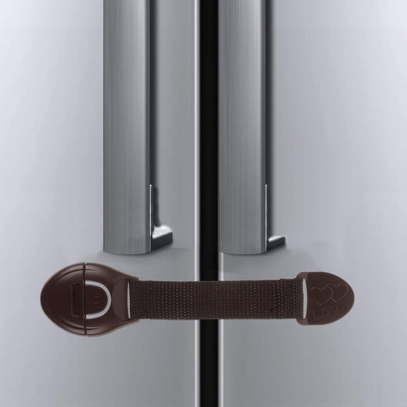 Luxshiny 12pcs Locks for Drawers ABS Brown Child Safety for Home Safety