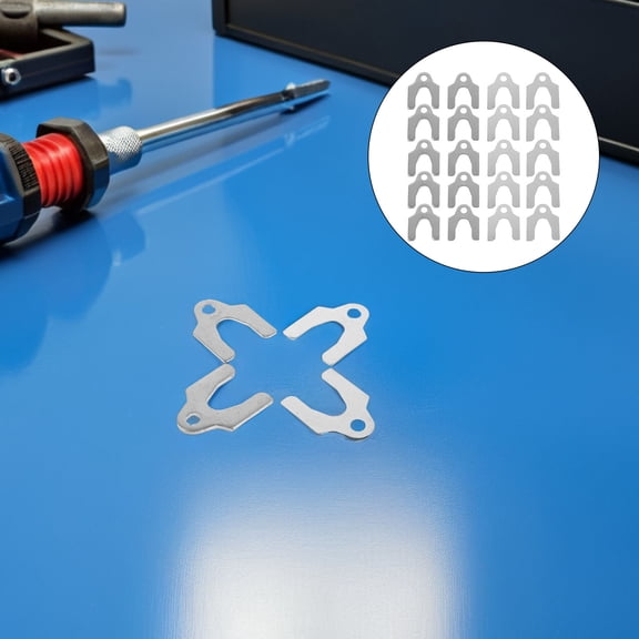 Luxshiny 144Pcs Door Alignment Tool Grey Steel Shims Kit for Precise Vehicle Panel Positioning and Gap Adjustment