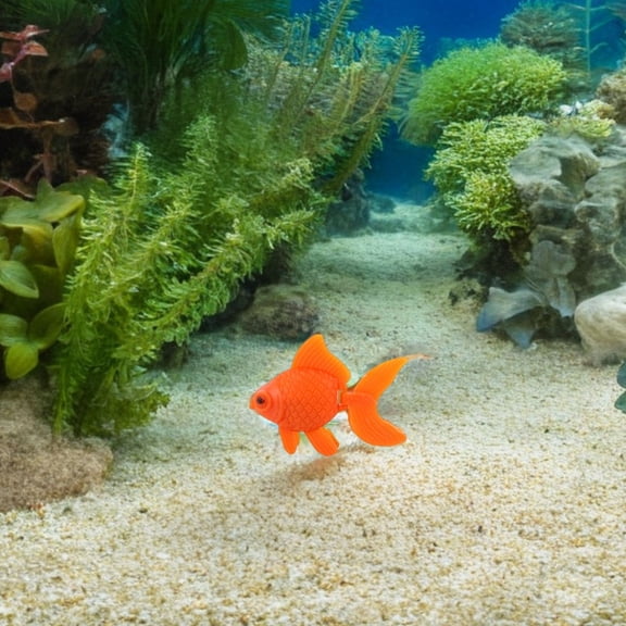 Luxshiny 15Pcs Artificial Fish Models for Realistic Aquarium Landscaping Decoration