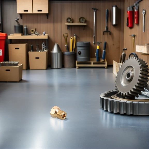 Luxshiny 15Pcs Brass Gas Stove Nozzle Replacement Parts Copper Burner Nozzles for Home