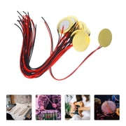 LITINKIMI 15Pcs Guitar Accessory Piezo Disc Elements with Wide Musical Instrument Use