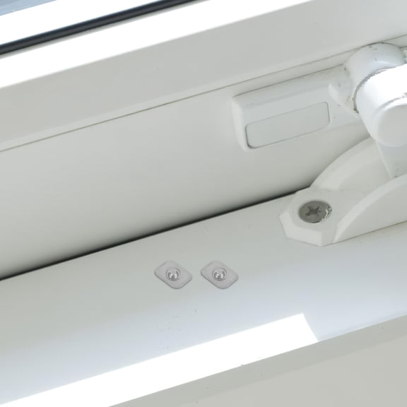 Luxshiny 16Pcs Silver Window Lock Stoppers Stainless Steel Sliding Window Limiters Replacement Hardware Accessories