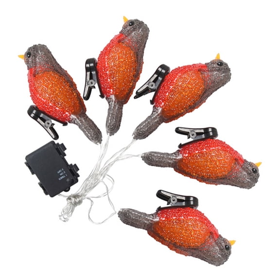 Luxshiny 1Pack Bird LED Light String for Outdoor Decorations in Front Door
