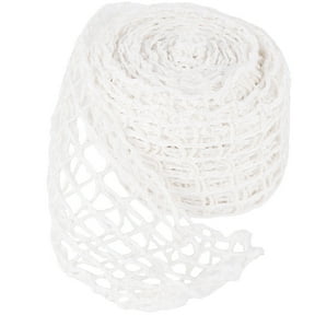 Luxshiny White Polyester Cooking Mesh Net 1-Pack for Sausage Making, Grilling, BBQ, and Outdoor Picnics