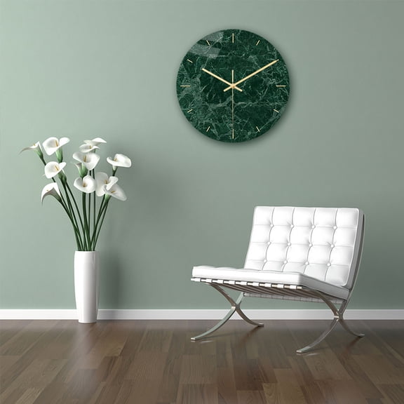Luxshiny 1Pack Decorative Wall Clocks for Living Room Simple Design