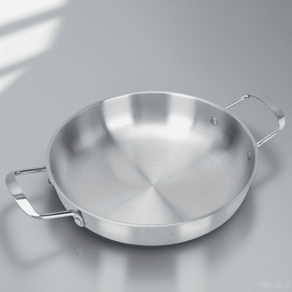 Luxshiny Korean Ramen Cooking Pot 1-Pack Stainless Steel Home Kitchen Cookware