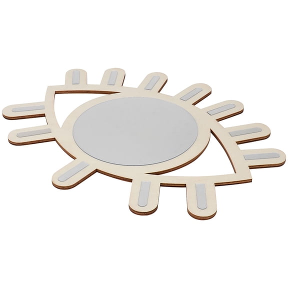 Luxshiny 1Pack Nordic Style Wall Mirrors for Hallway Wood Decor for Friends