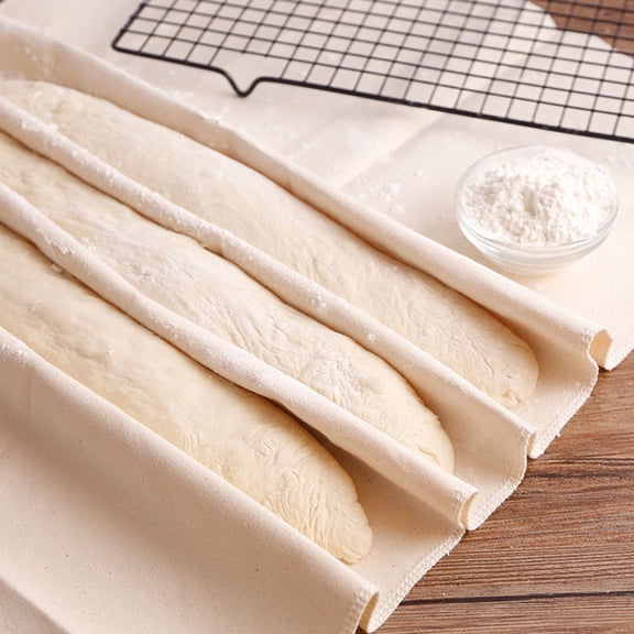 Luxshiny 1Pack Simple Design Fermented Cloth for Baking Tools in Beige