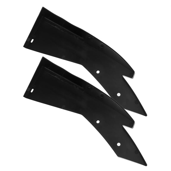 Luxshiny Universal Rear Bumper Diffuser Spoiler Abs Black Exterior Styling Kit