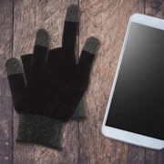 LITINKIMI 1 Pair Black Carbon Fiber Gaming Gloves for Enhanced Screen Interaction and Precision Control