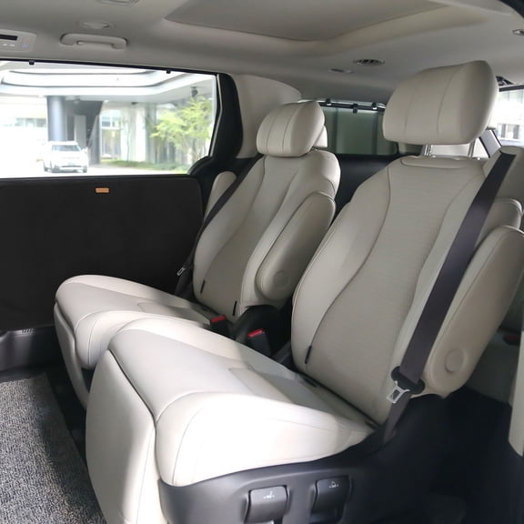 Luxshiny 1Pair Pet Car Door Cover Black with PP Sheet Scratch Resistant for Car Use