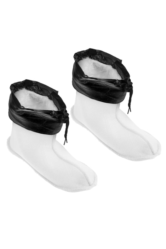 1Pair Wool Boot Liner Thick Thermal Plush Sock Insert for Warm Comfortable Feet