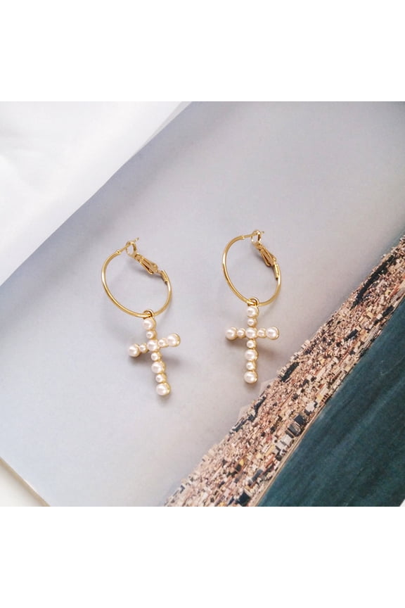 Bridal Earrings Alloy Stud Minimalist Jewelry 1 Pair