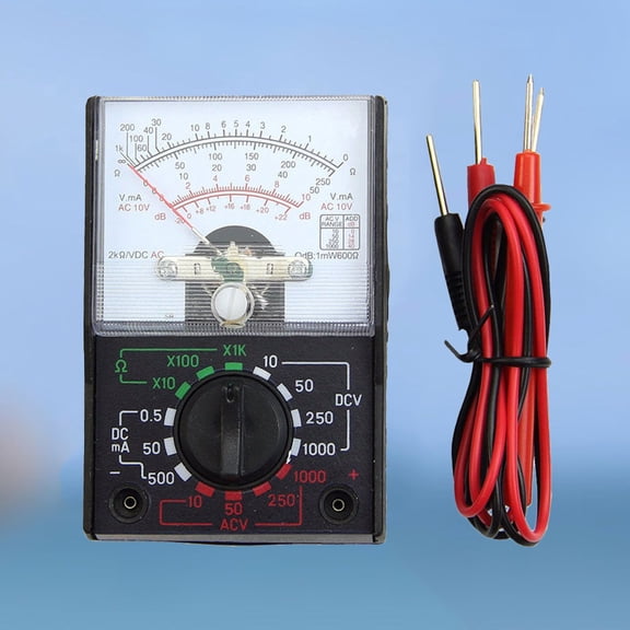 Luxshiny 1Pc Auto Ranging Multimeter Black Digital Voltmeter for Electrical Circuit Debugging