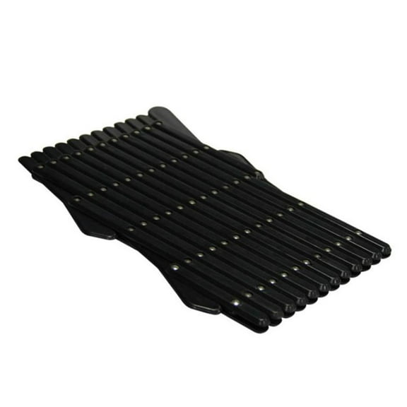 Luxshiny 1Pc Black Car Window Pet Gate Retractable Safety Barrier Durable PP Material