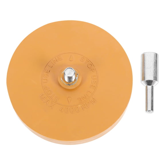 Luxshiny 1Pc Car Paint Polishing Tool Rubber Abrasive Grinding Wheel Durable and Gentle