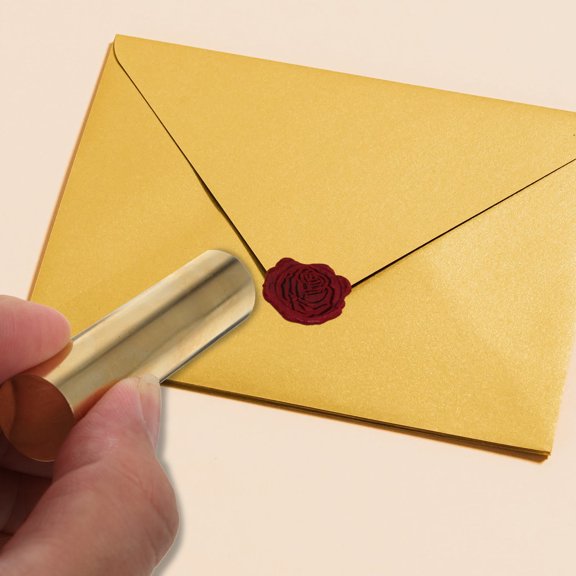 Luxshiny 1Pc Retro Style Copper Wax Seal Stamp for Unique Scrapbook and Paper Crafting