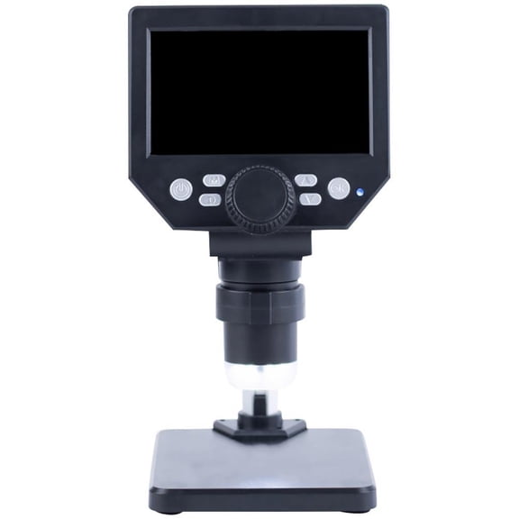 Luxshiny 1Pc Functional LED Microscope with Aluminum Plastic Frame for Detailed Laboratory Analysis