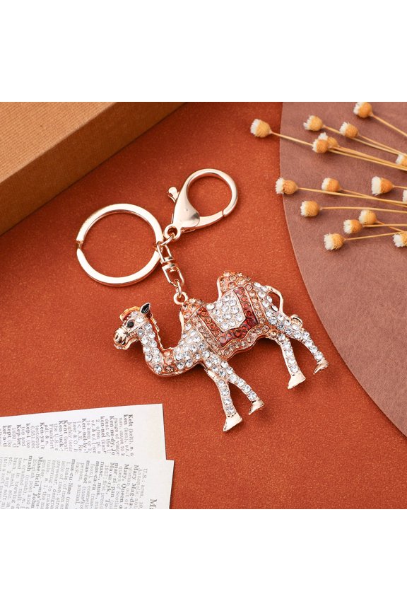 1Pc Lightweight Camel Shape Key Holder for Bag Backpack and Car Key Accessories